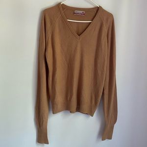 Vintage nude neutral sweater top size medium